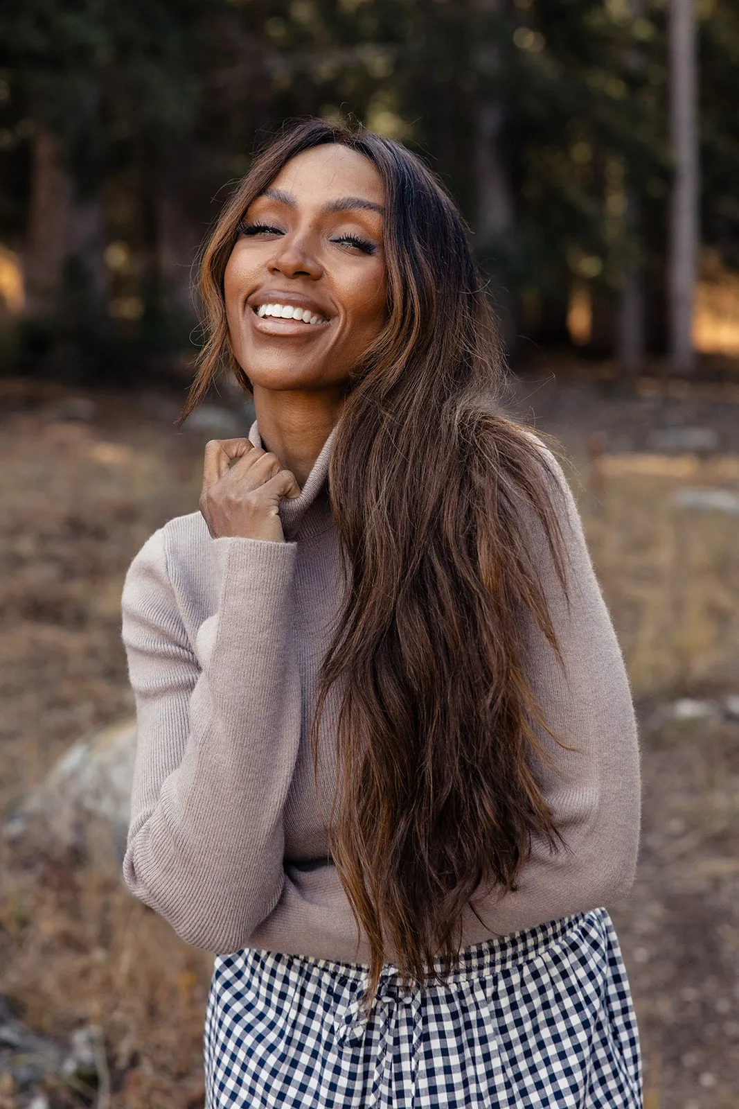 Starry Eyed Turtleneck Sweater