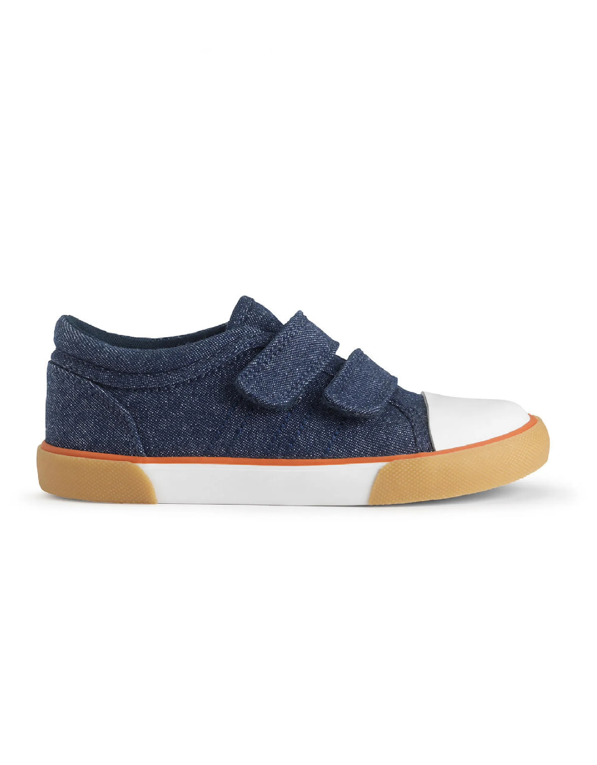 Startrite Sandcastle Denim closed riptape canvas