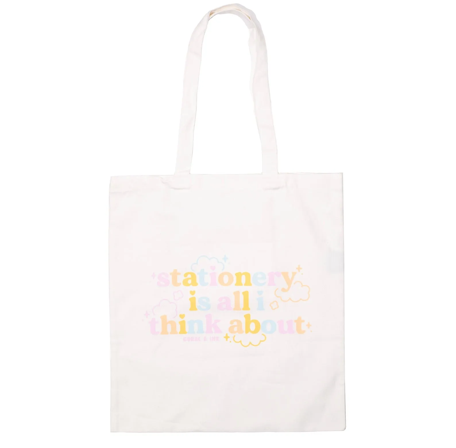 Stationery Is All I Think About Tote Bag