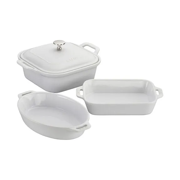 Staub 4-Piece Mixed Baking Dish Set