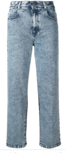 Stella McCartney Cropped high-rise jeans, Size 24