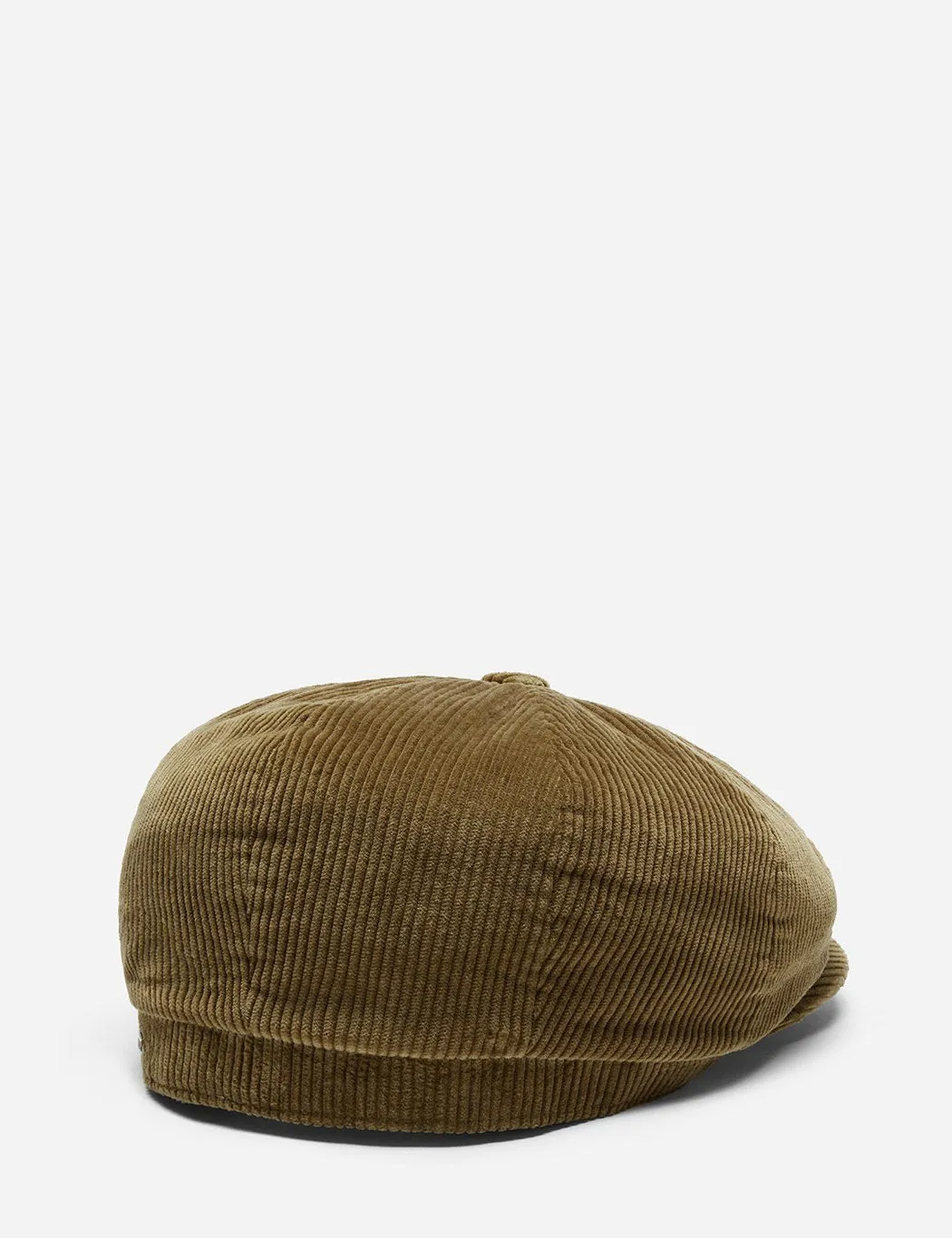 Stetson Hatteras Cord Newsboy Cap (Cord) - Khaki