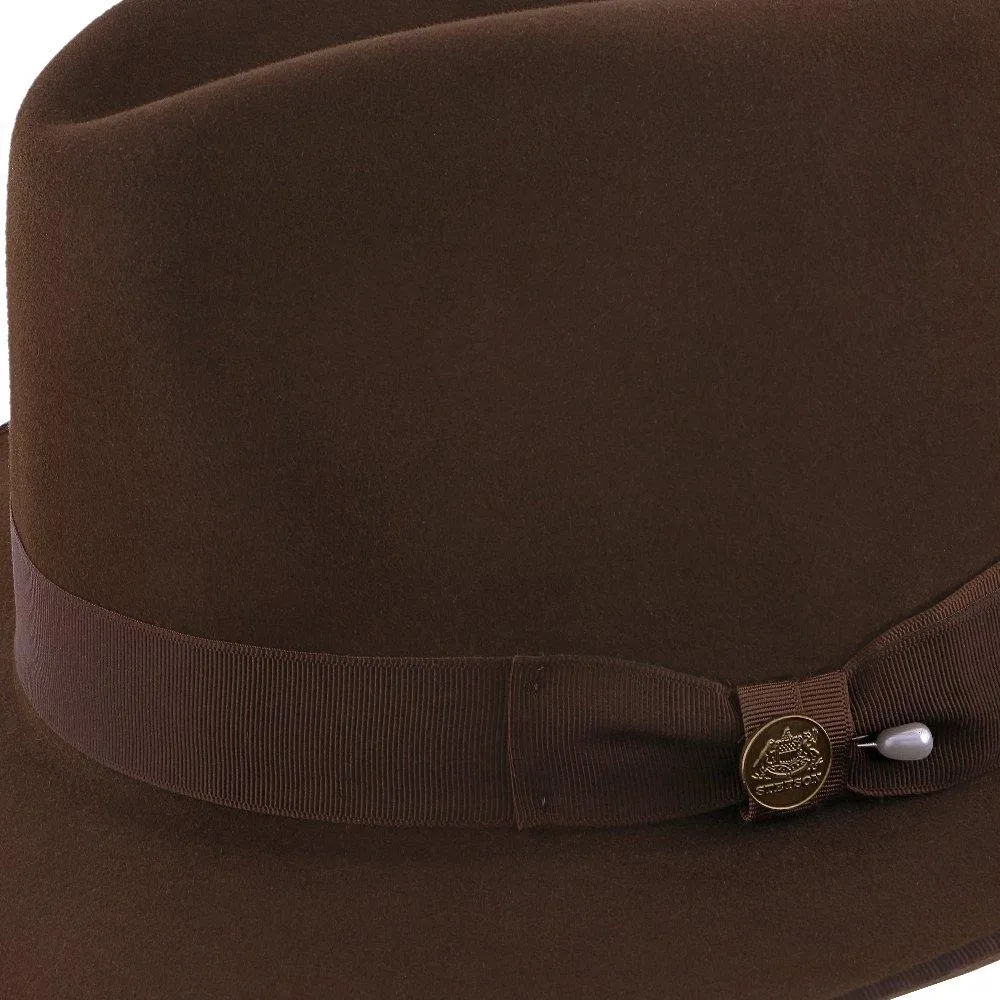 Stetson Noble Fur Felt Fedora Hat