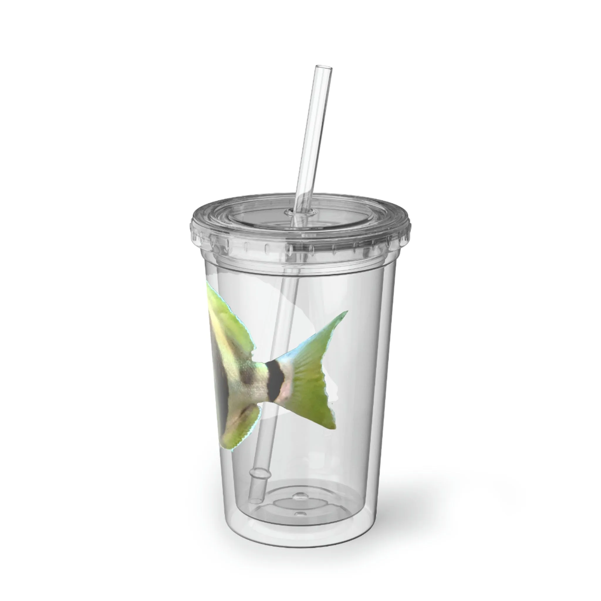 Striped Fish Suave Acrylic Cup