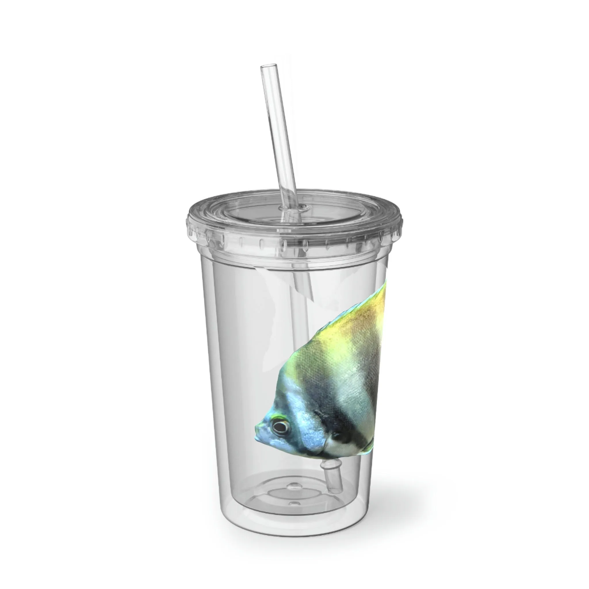 Striped Fish Suave Acrylic Cup