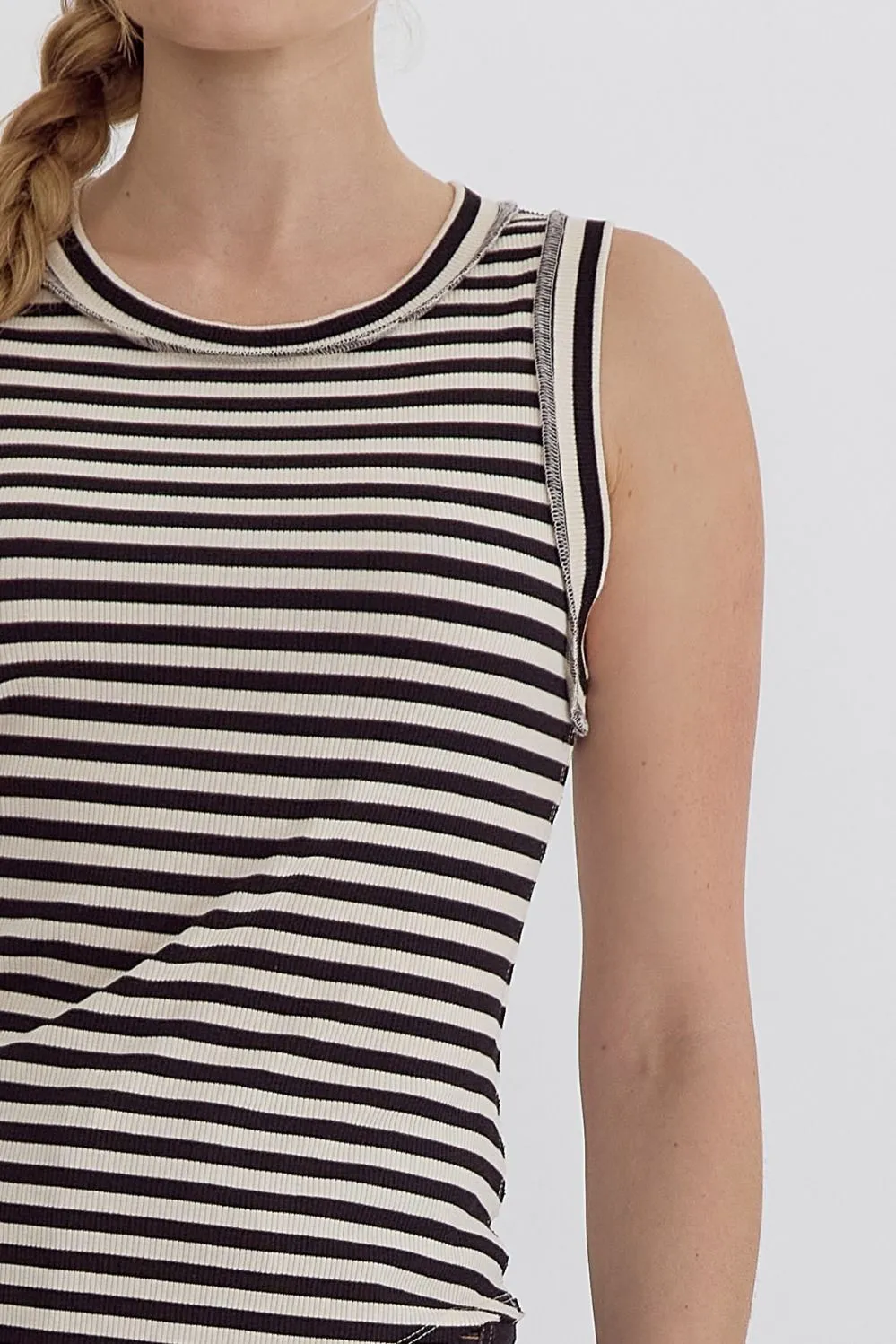 Striped Tank Tops - 2 COLORS