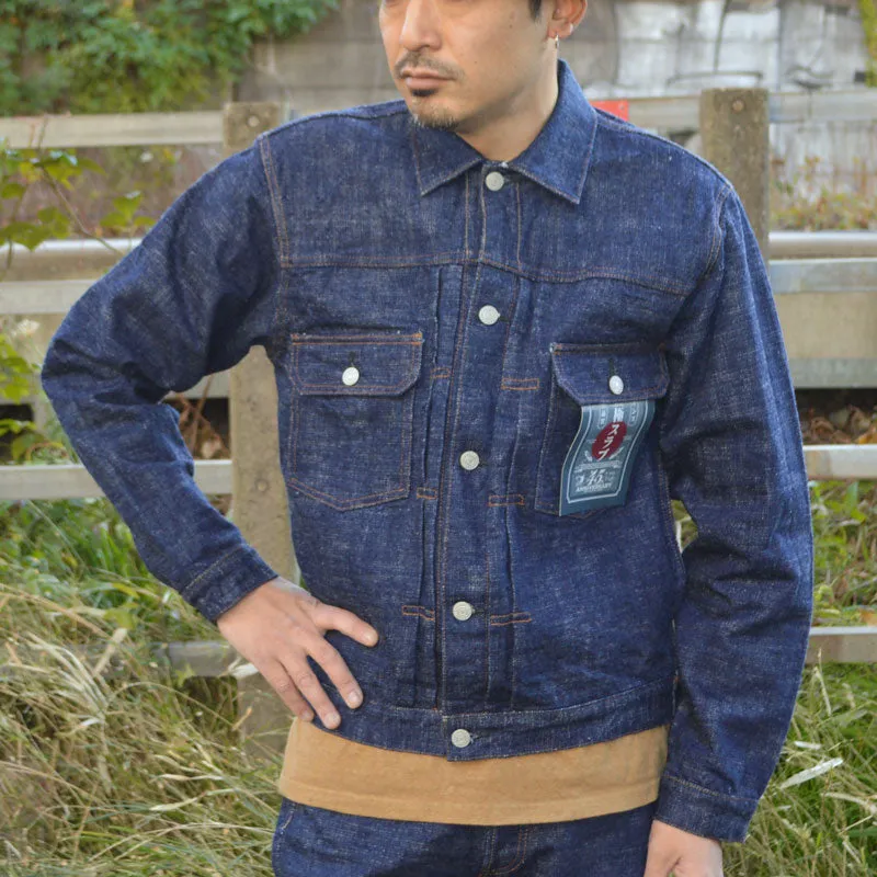 STUDIO D'ARTISAN "SP-107" 45th AIKIWAMI Slub Denim 16oz Type 2 Denim Jacket