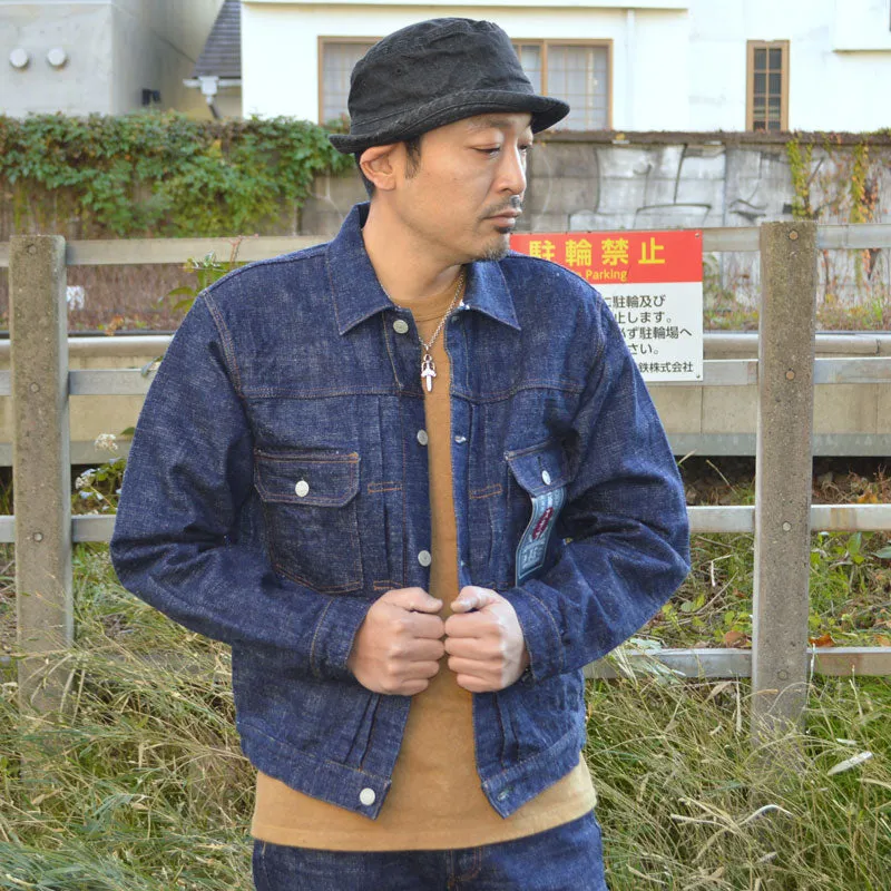 STUDIO D'ARTISAN "SP-107" 45th AIKIWAMI Slub Denim 16oz Type 2 Denim Jacket