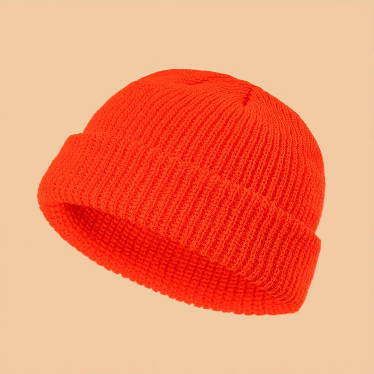 Stylish 1pc Mens Knitted Beanie Hat  A Perfect Gift