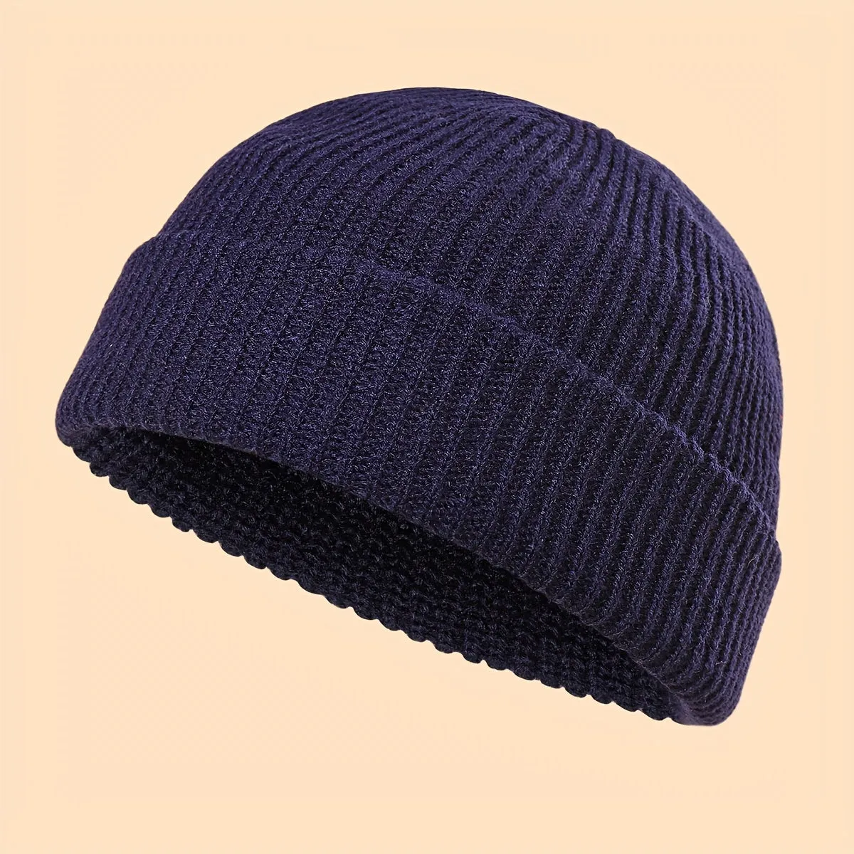 Stylish 1pc Mens Knitted Beanie Hat  A Perfect Gift