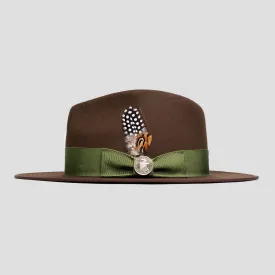 Suave Fedora Hat–Brown