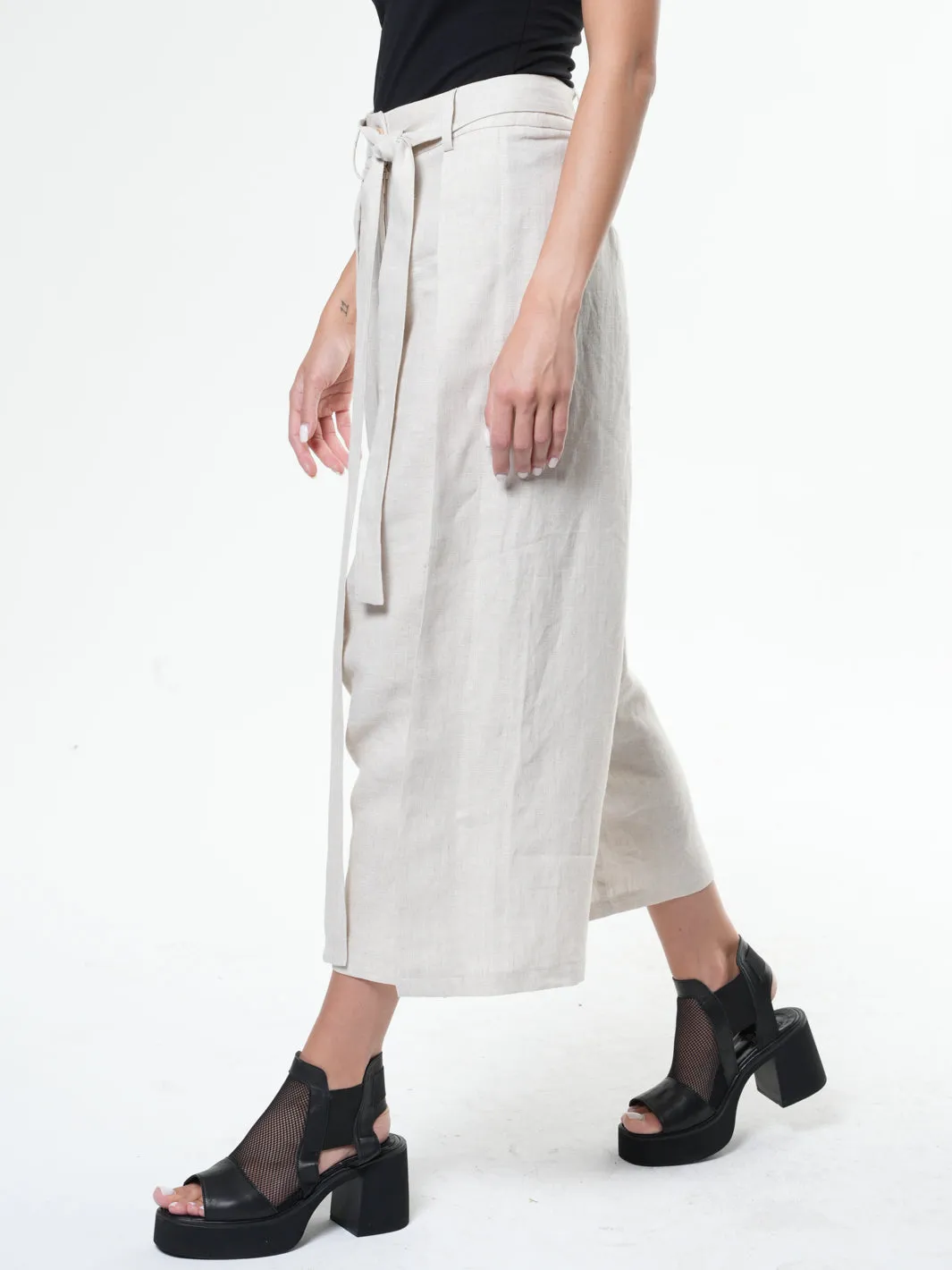 Summer Linen Harem Pants