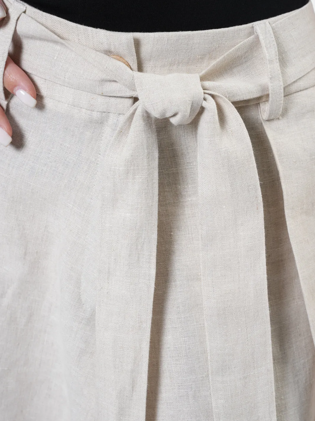 Summer Linen Harem Pants