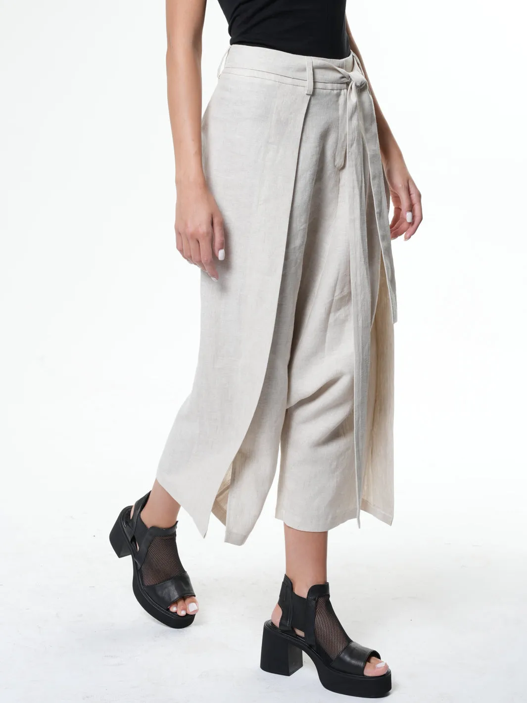 Summer Linen Harem Pants