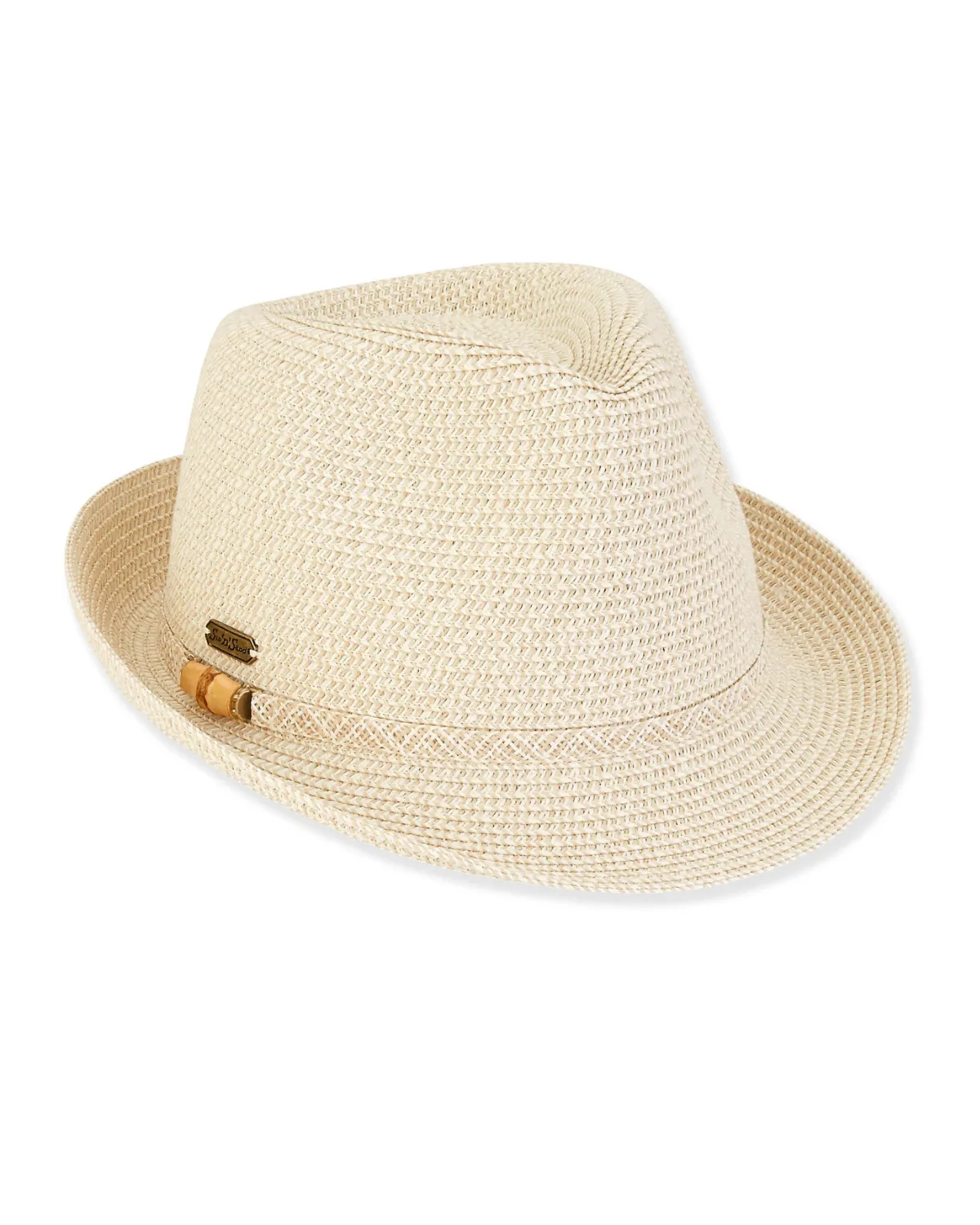 Sun N Sand Paper Straw Fedora Hat - Hh3095