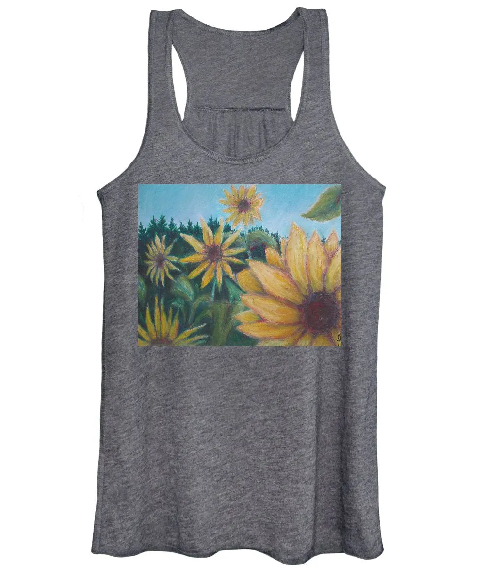 Sunny Flower ~ Women's Tank Top