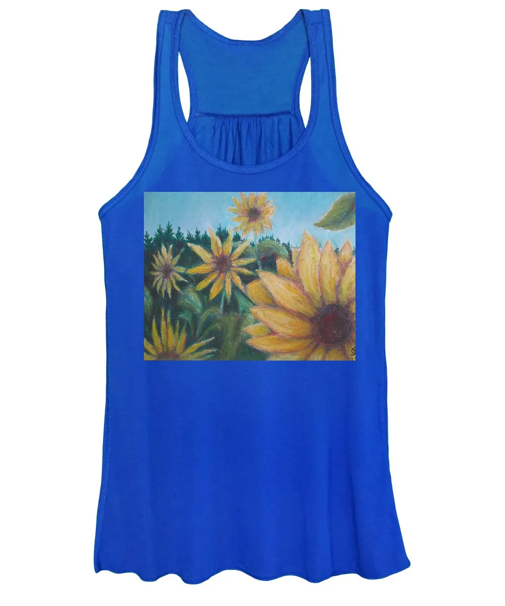 Sunny Flower ~ Women's Tank Top