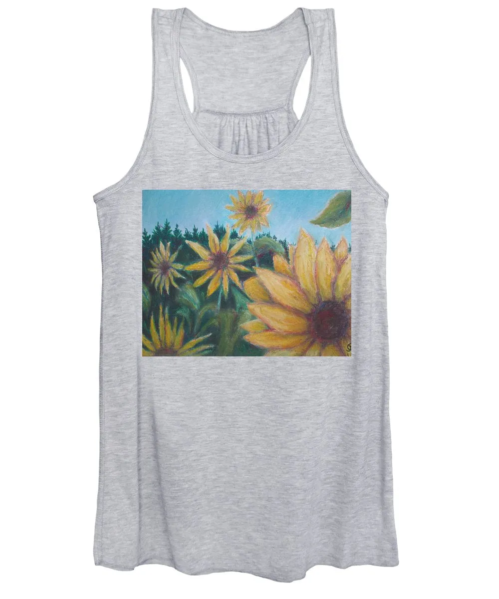 Sunny Flower ~ Women's Tank Top