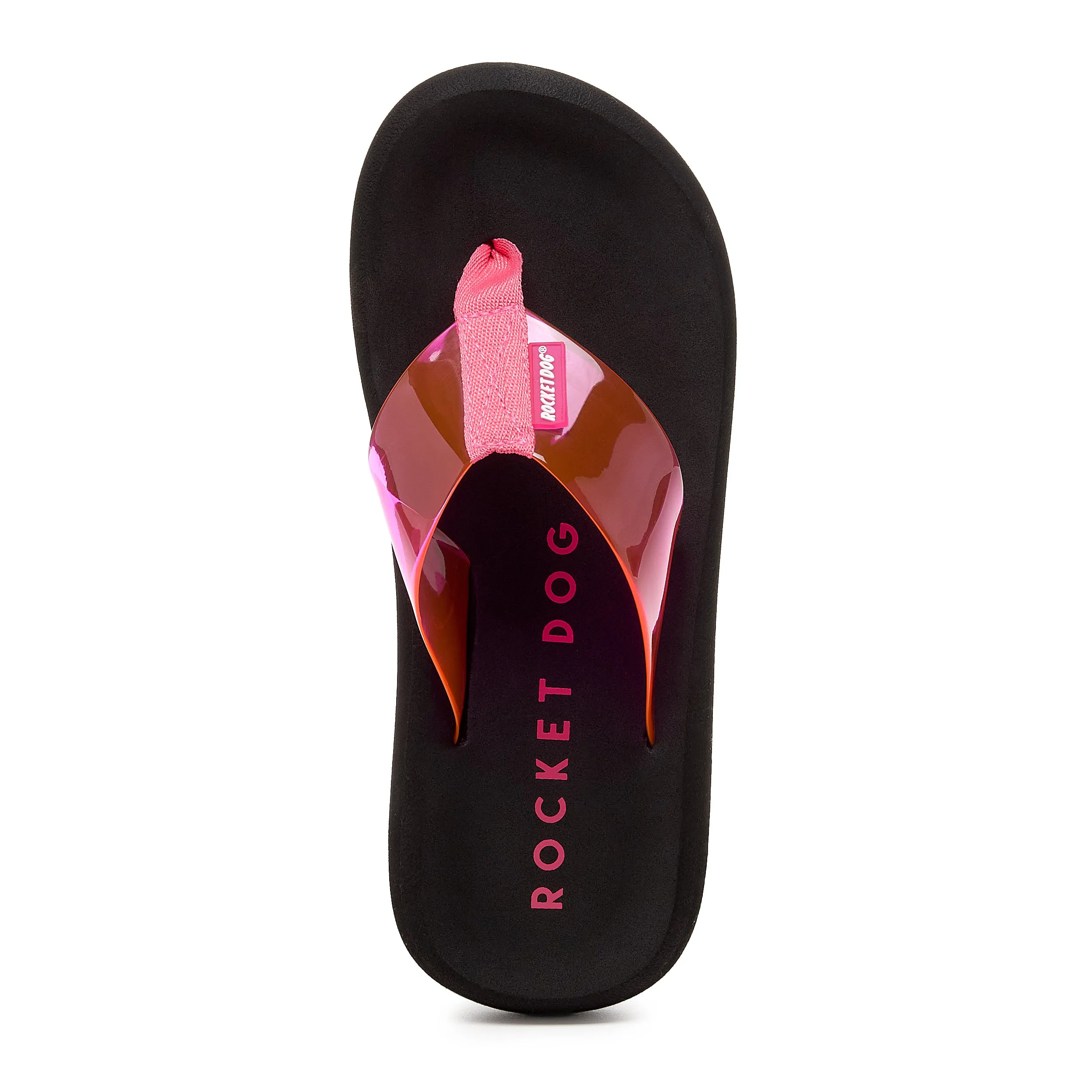 Sunset Pink Clear Flip Flop