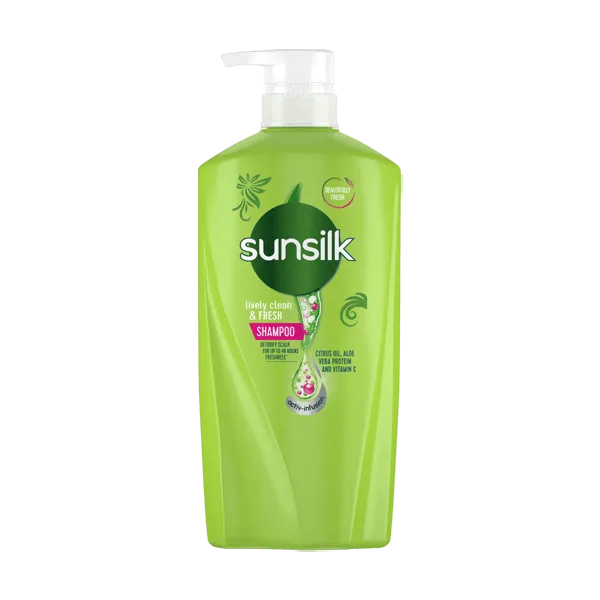 SUNSILK LIVELY CLEAR AND FRESH SHAMPOO 625ML