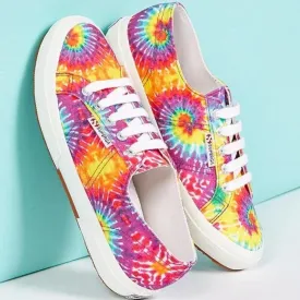 Superga Tie-Dye Canvas Sneakers 2750 Size 8