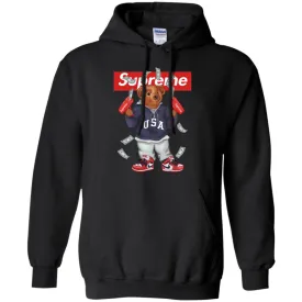 Supreme Bear Hot Trending T-shirt Pullover Hoodie Sweatshirt