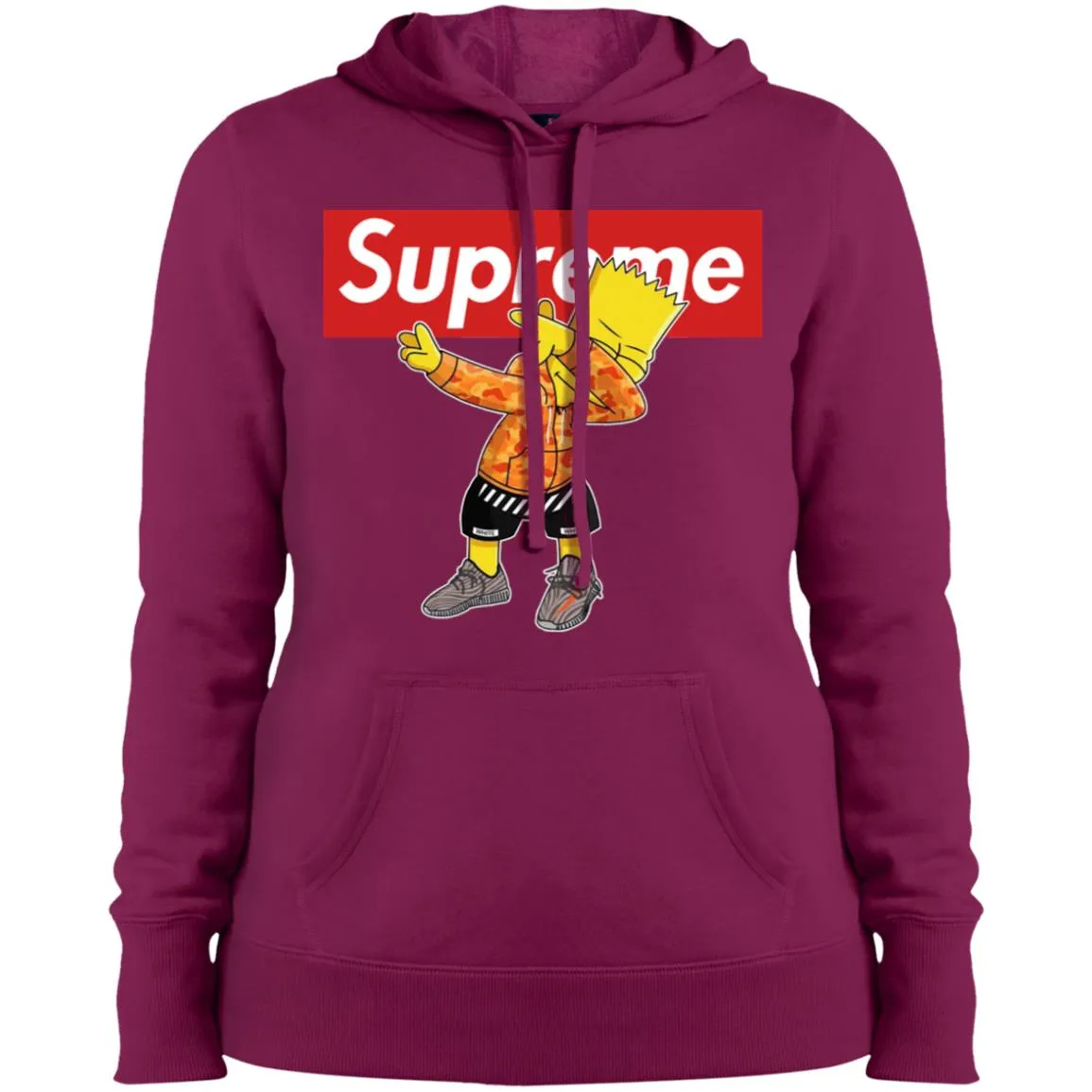 Supreme Dabbing T-shirt Women Hooded Sweatshirt