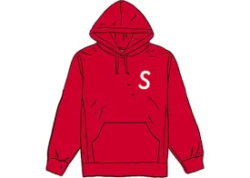 Supreme Swarovski S Logo Hooded Sweatshirt Red