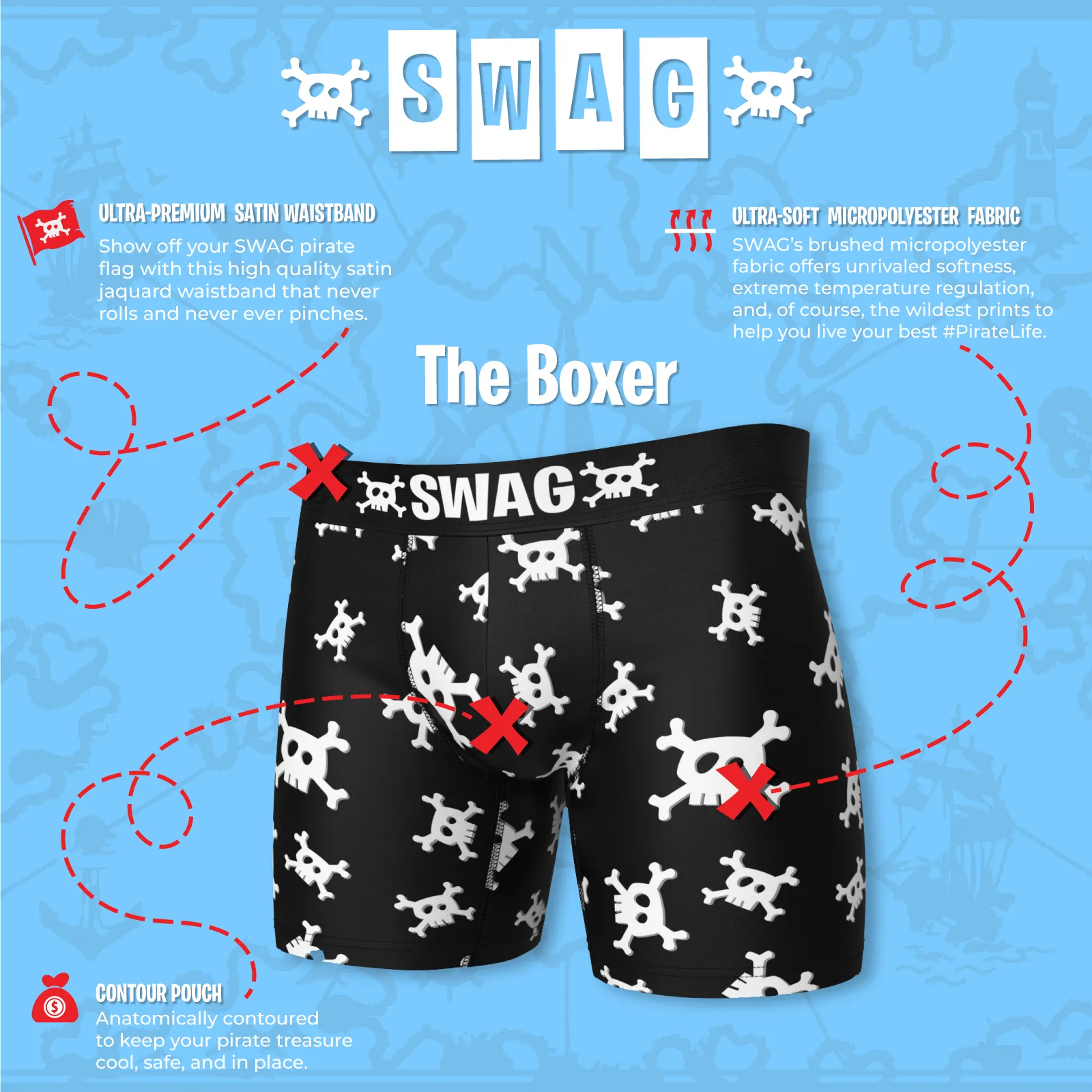 SWAG - Stars and Stripes Boxers