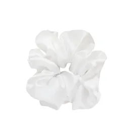 Sweet Dreams Silk Scrunchie in Angel