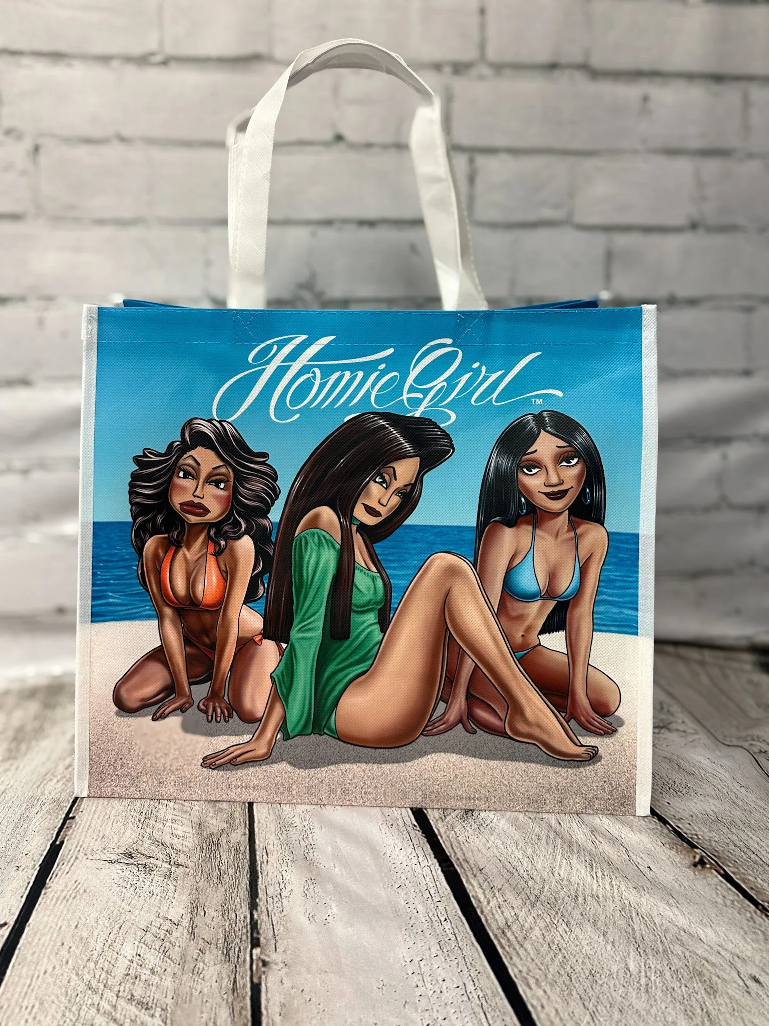 SWIMSUIT HomieGirl TOTE BAG