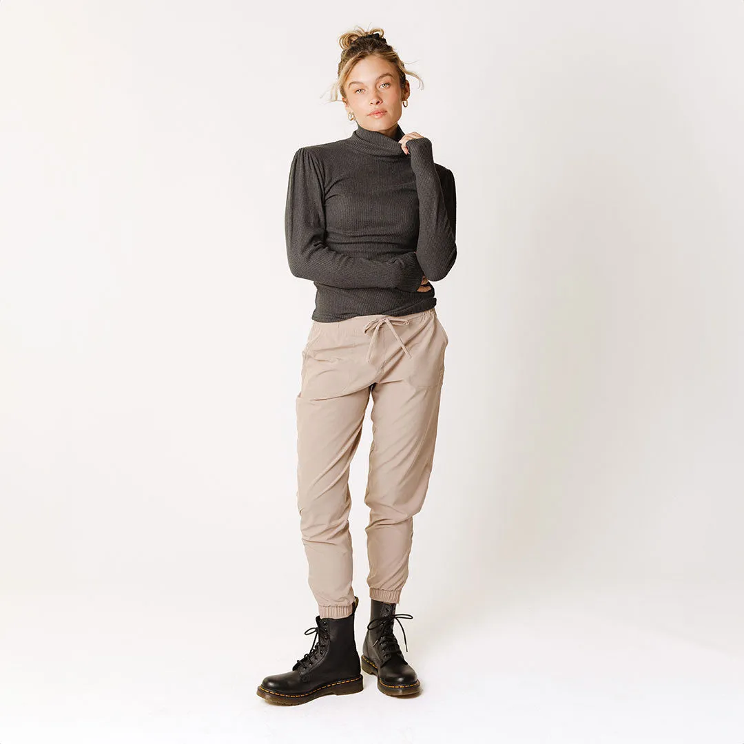 Sydney Turtleneck, Charcoal