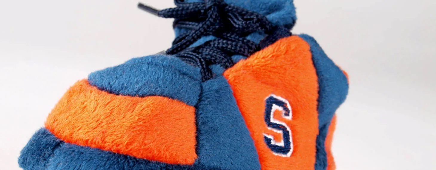 Syracuse Orangemen Baby Slippers