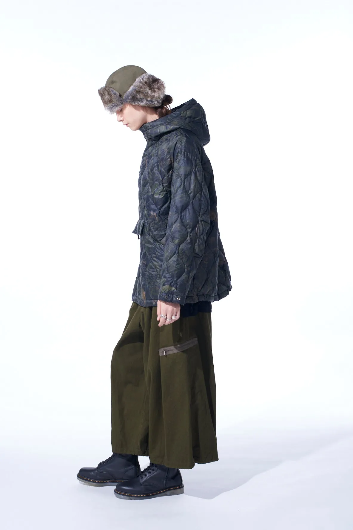 【S'YTE X TAION】DAHLIA CAMOUFLAGE QUILTED DOWN PARKA