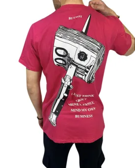 T-shirt Pink Cut Money