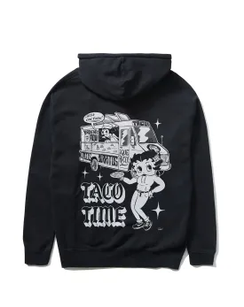 Taco Time Pullover Hoodie (Black)