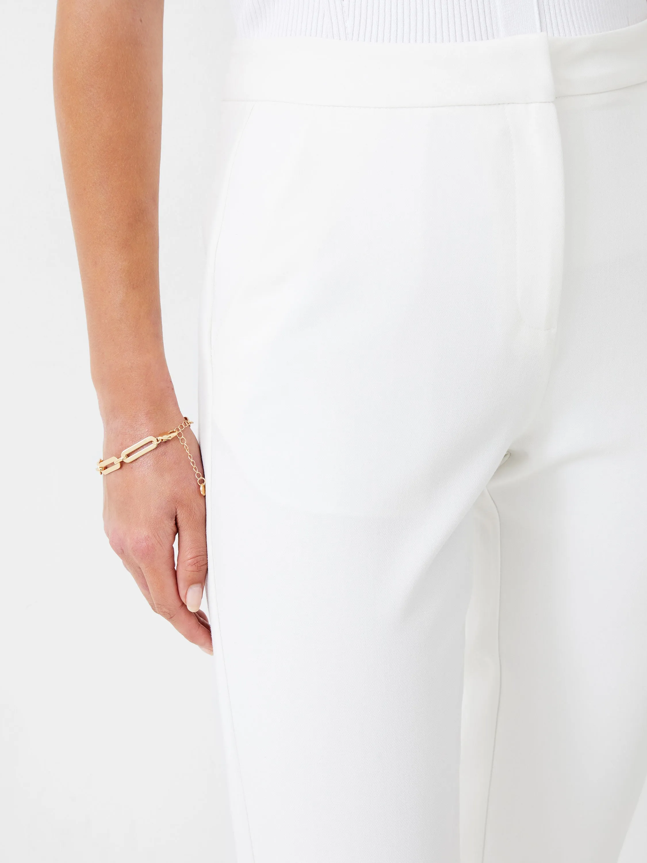 Tailored Tapered Ankle Grazer Trousers