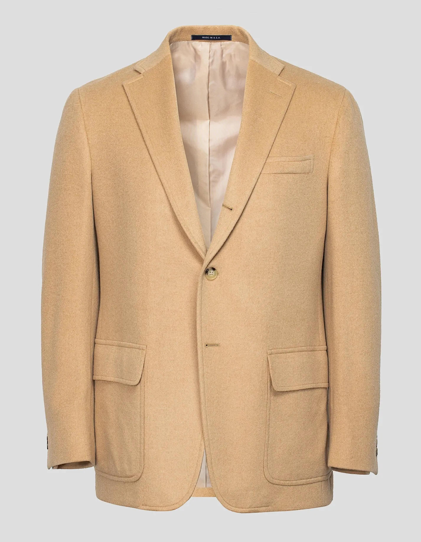 TAN CAMEL HAIR SPORT COAT