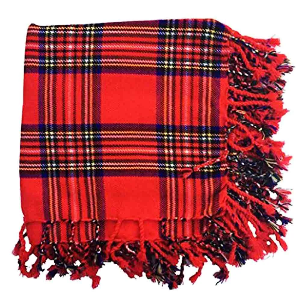 Tartan Fly Plaid Royal Stewart