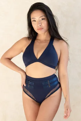 Tatiana Activewear Isla Top - Navy