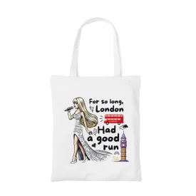 Taylor Swift Tote Bag - So Long London