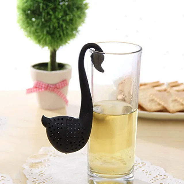 Tea Strainer Non-toxic Strawberry Shape Silicone Tea Infuser Tea Bag