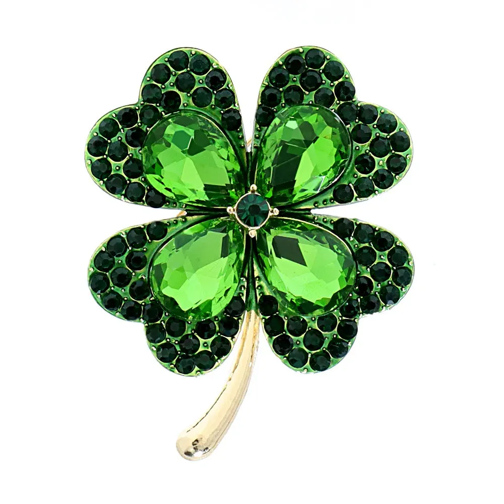 TEEK - Clover Brooches