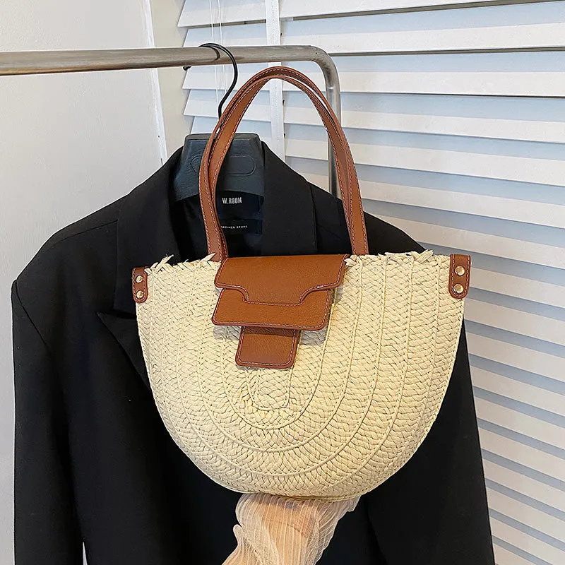 TEEK - Sweep Straw Shoulder Bag