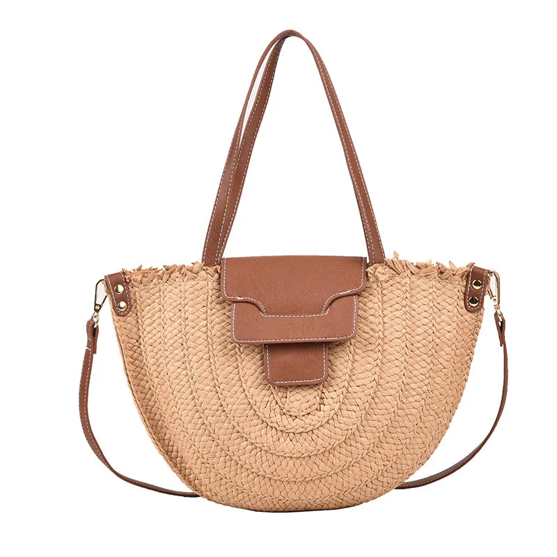 TEEK - Sweep Straw Shoulder Bag