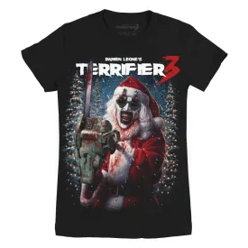 Terrifier 3 Merry Mayhem Ladies T-Shirt