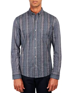 Texture Stripe Reworked Shirt