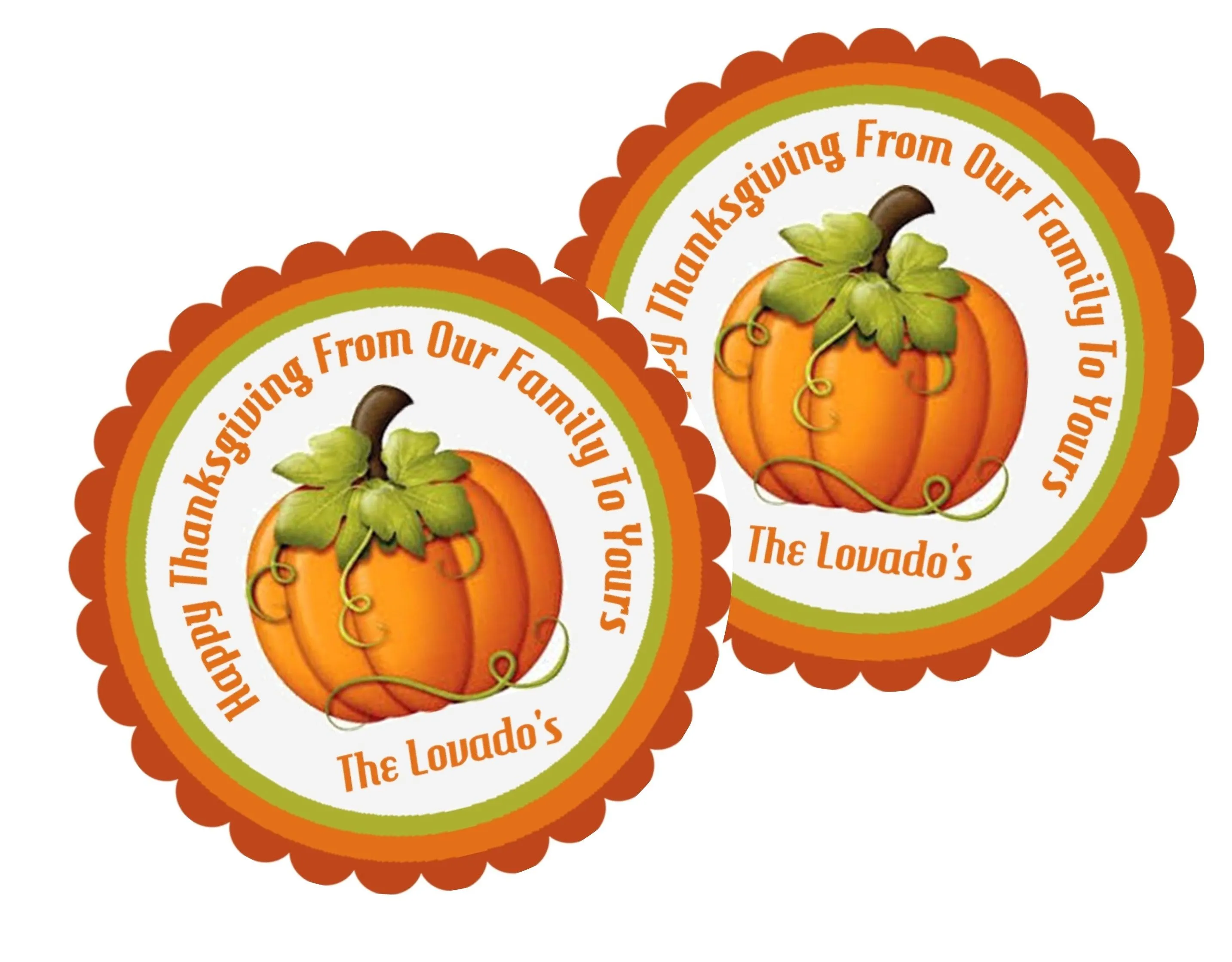 Thanksgiving Stickers