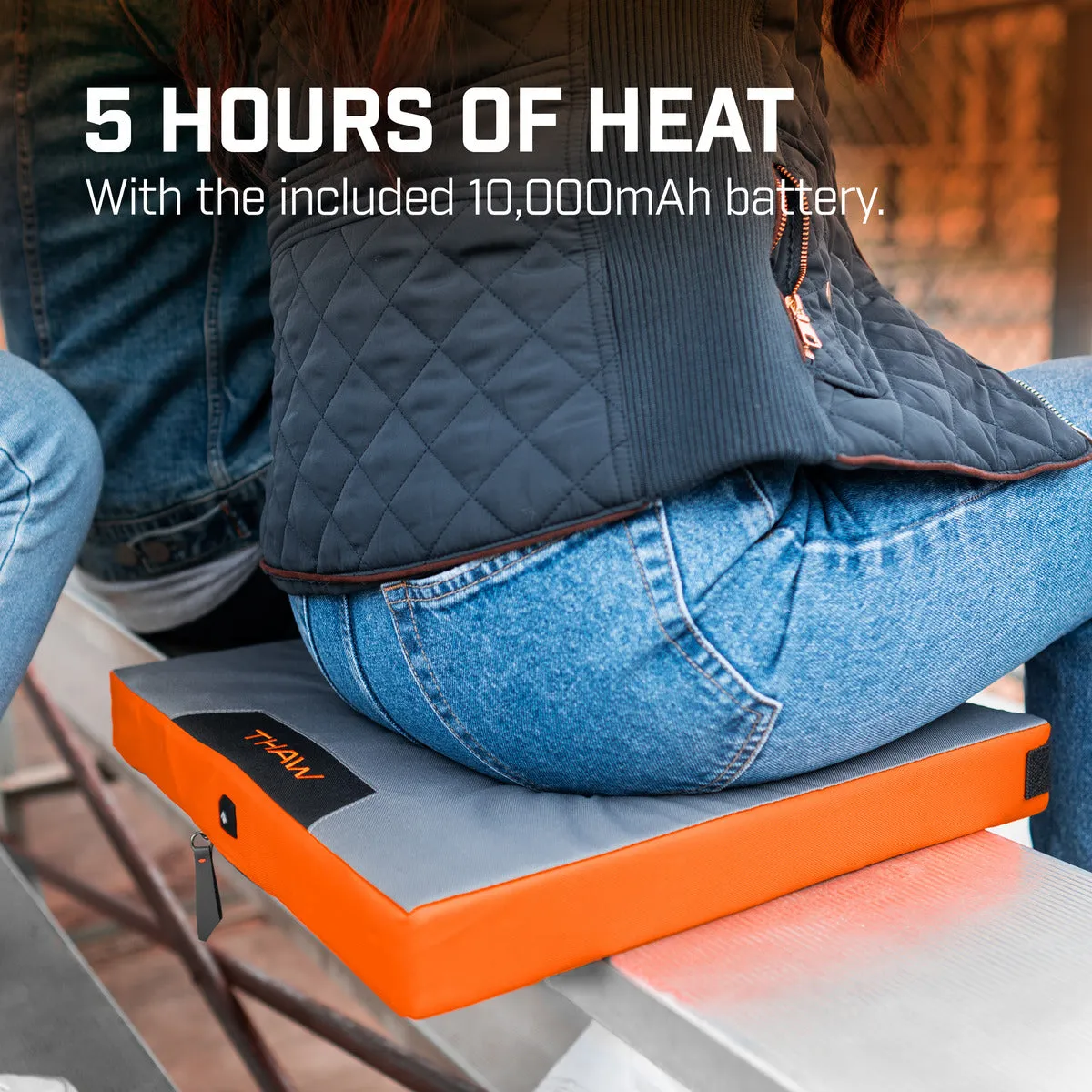 Thaw Heated Seat Pad
Heated Cushion To Keep You Comfortable And Cozy