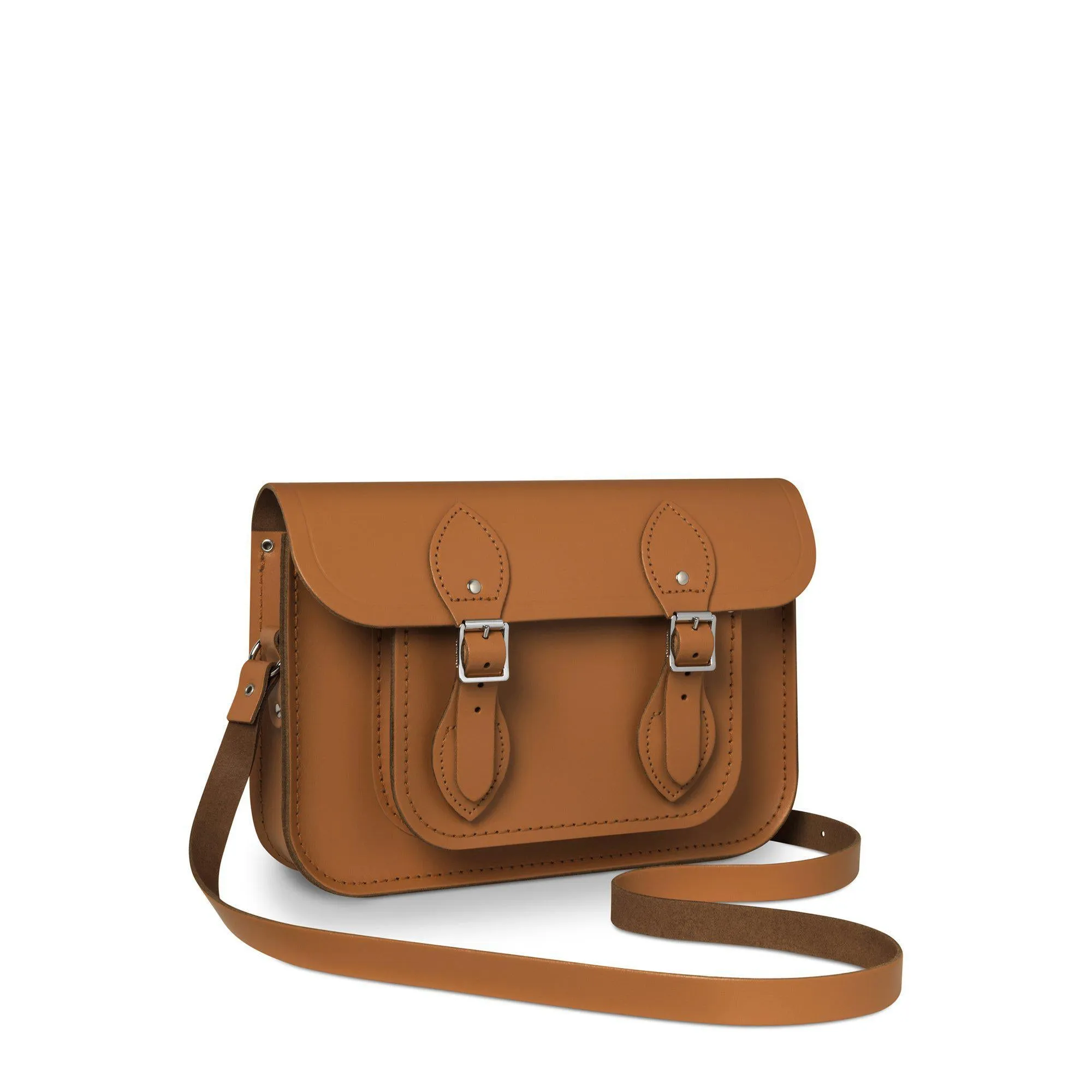 The 11 Inch Satchel - Ochre